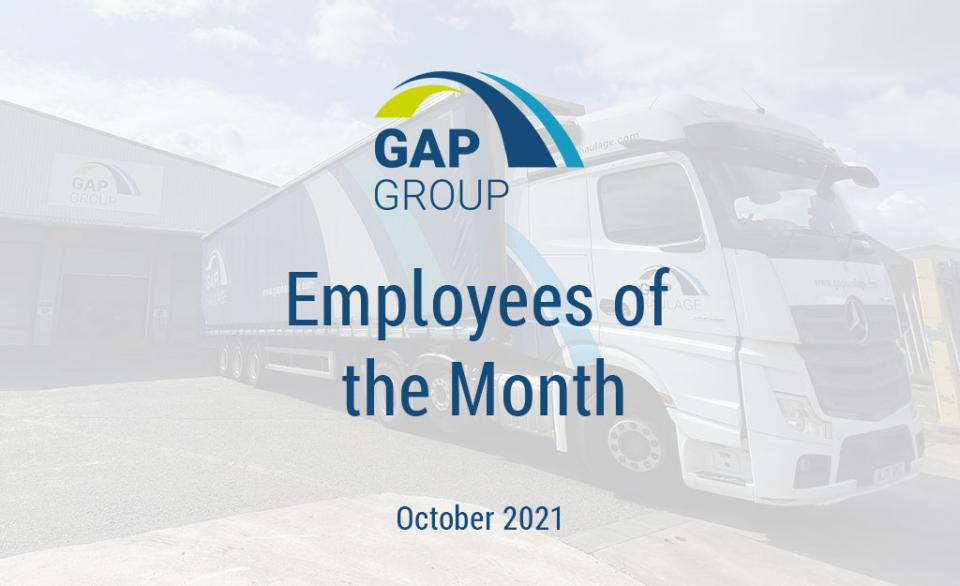 employees of the month october 2021