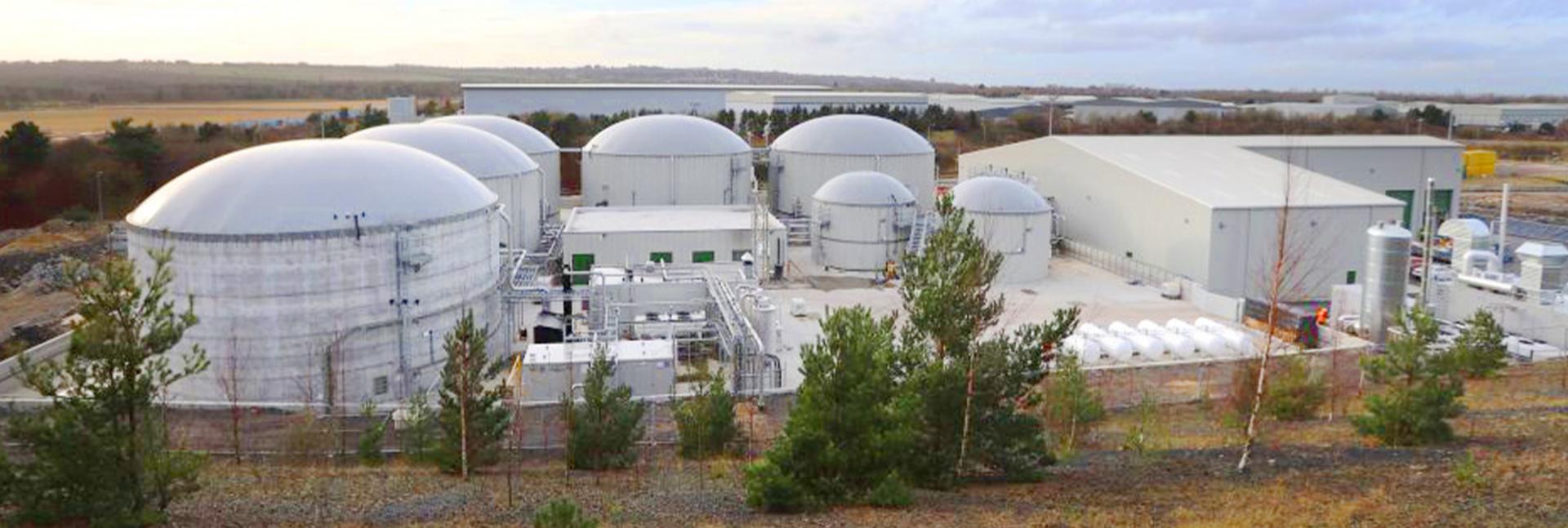 wardley biogas plant header